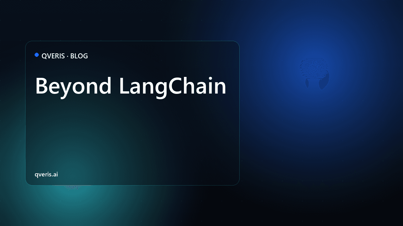 Why We Didn't Build Another LangChain