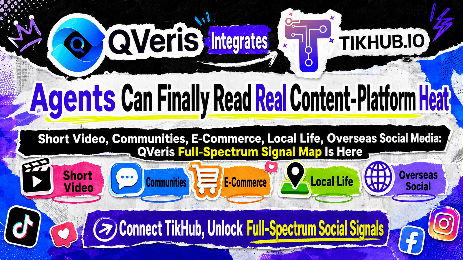 QVeris Integrates TikHub: Agents Can Finally Read the Real Momentum of Content Platforms