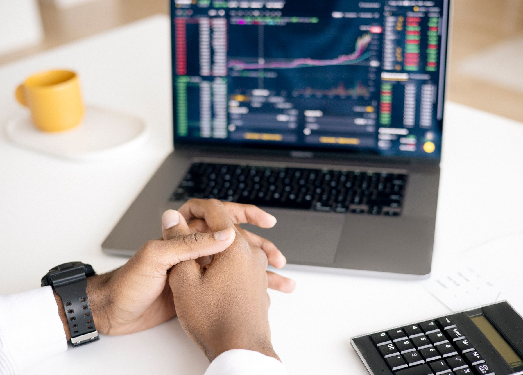 crypto market research across laptop and mobile screens